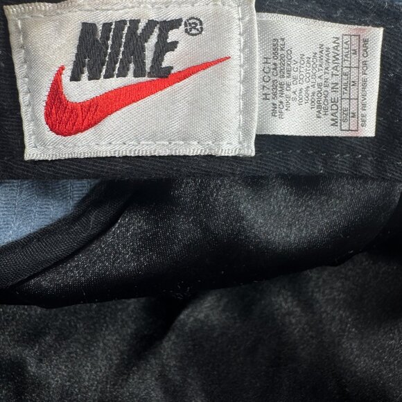 Vintage Nike Blue Corduroy Newsboy Cap 90s Wide Wale Driver Hat Medium - Picture 8 of 15